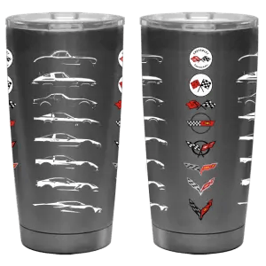 Corvette Generation Gesture 20 oz. Tumbler - Lingenfelter Race Gear