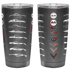 Corvette Generation Gesture Tumbler - Team Lingenfelter