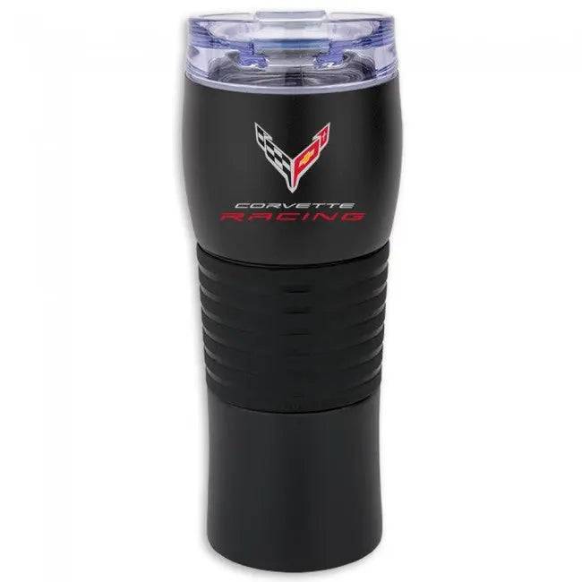 Corvette Racing 20oz Black Tumbler - Team Lingenfelter