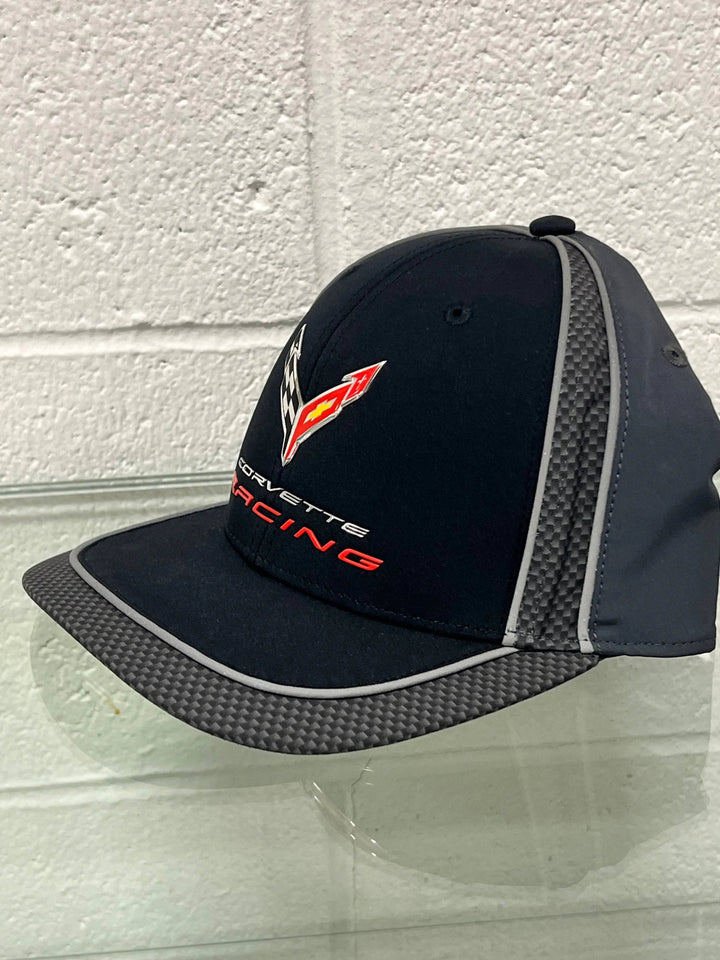 Corvette Racing Carbon Fiber Hat - Team Lingenfelter