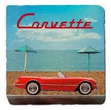 Corvette Summer Stone Coaster Lingenfelter Race Gear