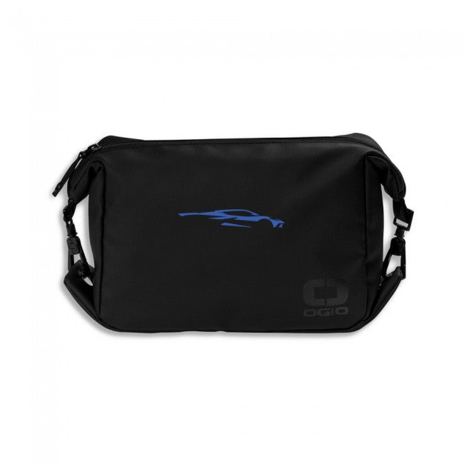 C8 Corvette Bag Elkhart Lake Blue Logo