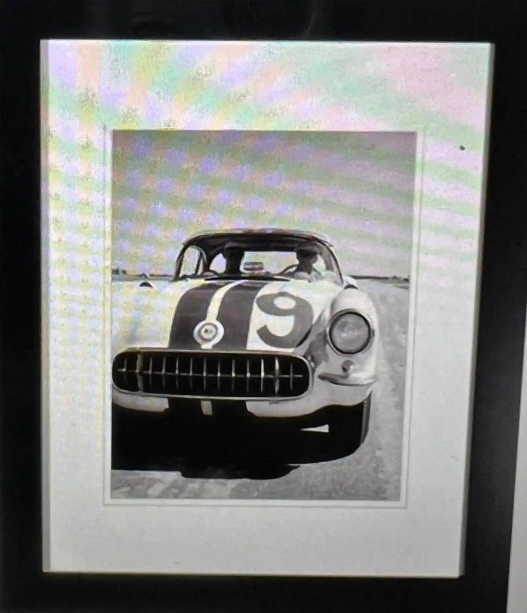 Framed Corvette C1 print - Team Lingenfelter