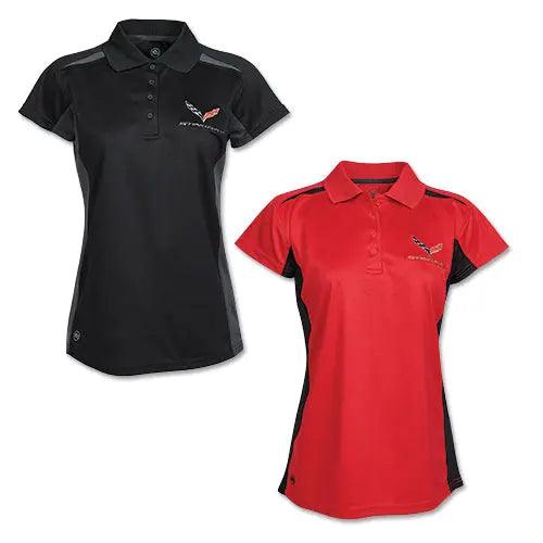 LADIES C7 CORVETTE POLO SHIRT - Team Lingenfelter