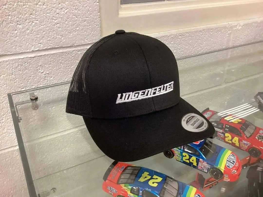 Lingenfelter Black Snap back Hat - Team Lingenfelter