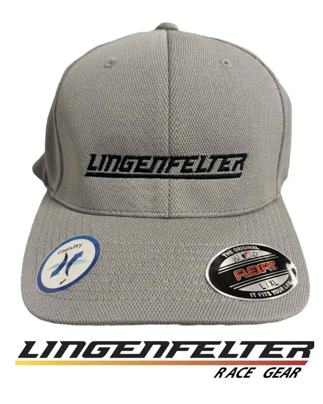 Lingenfelter Flexfit Gray Hat - Team Lingenfelter