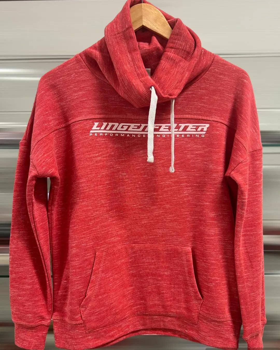 Lingenfelter Ladies Red Hoodie - Team Lingenfelter