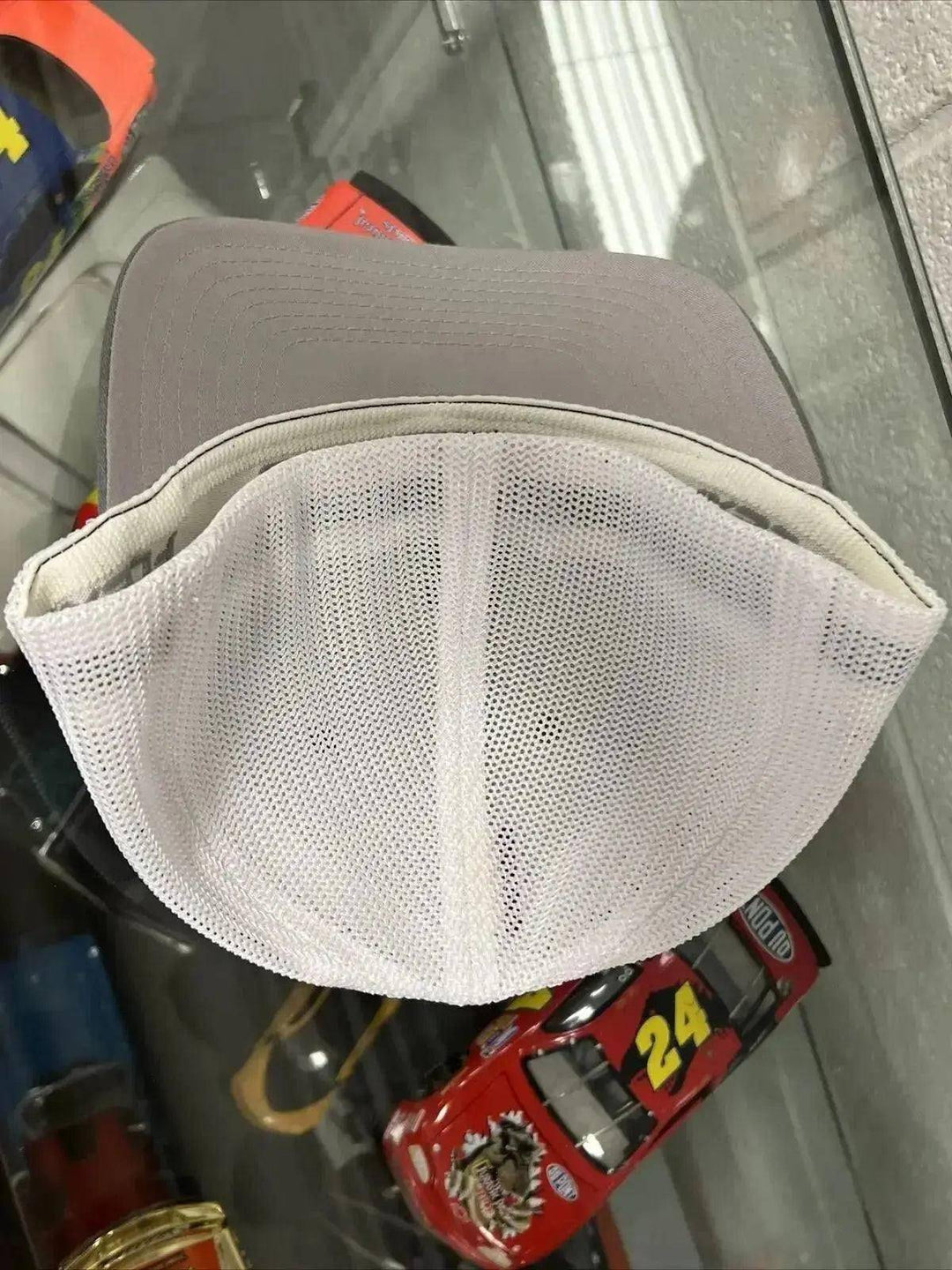 Lingenfelter Performance Engineering Gray Flexfit Mesh - Team Lingenfelter