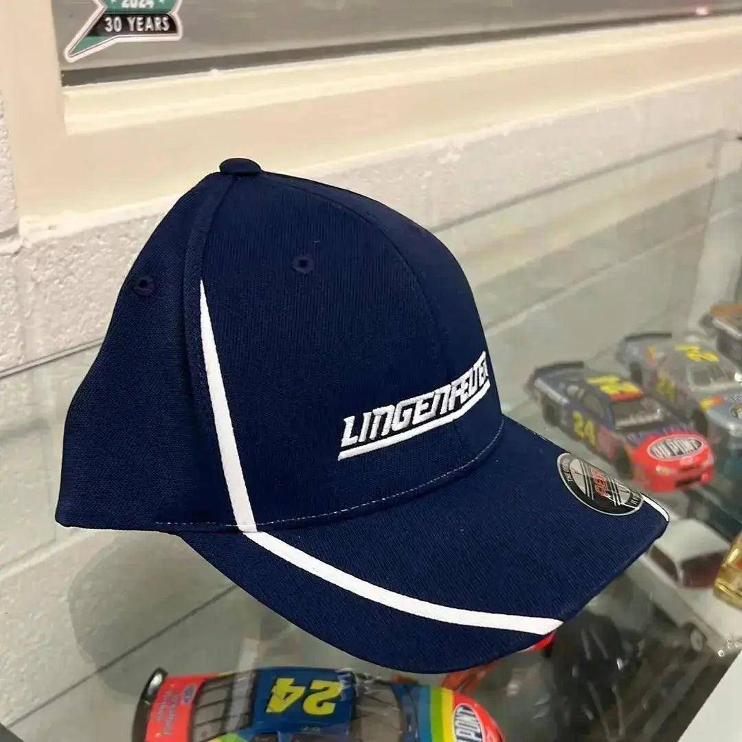 Lingenfelter Performance Engineering Navy Flexfit Hat - Team Lingenfelter