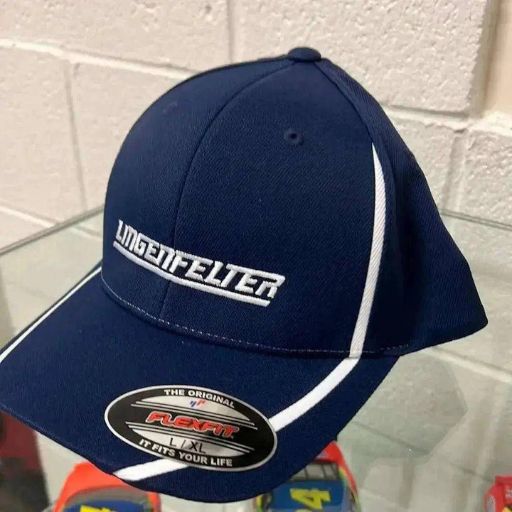 Lingenfelter Performance Engineering Navy Flexfit Hat - Team Lingenfelter