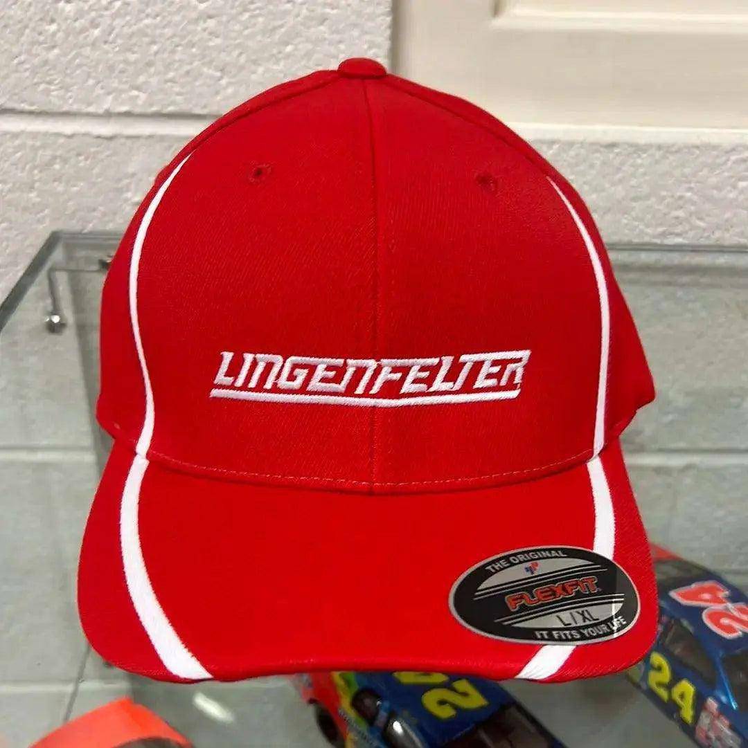 Lingenfelter Performance Engineering Red Flexfit Hat - Team Lingenfelter