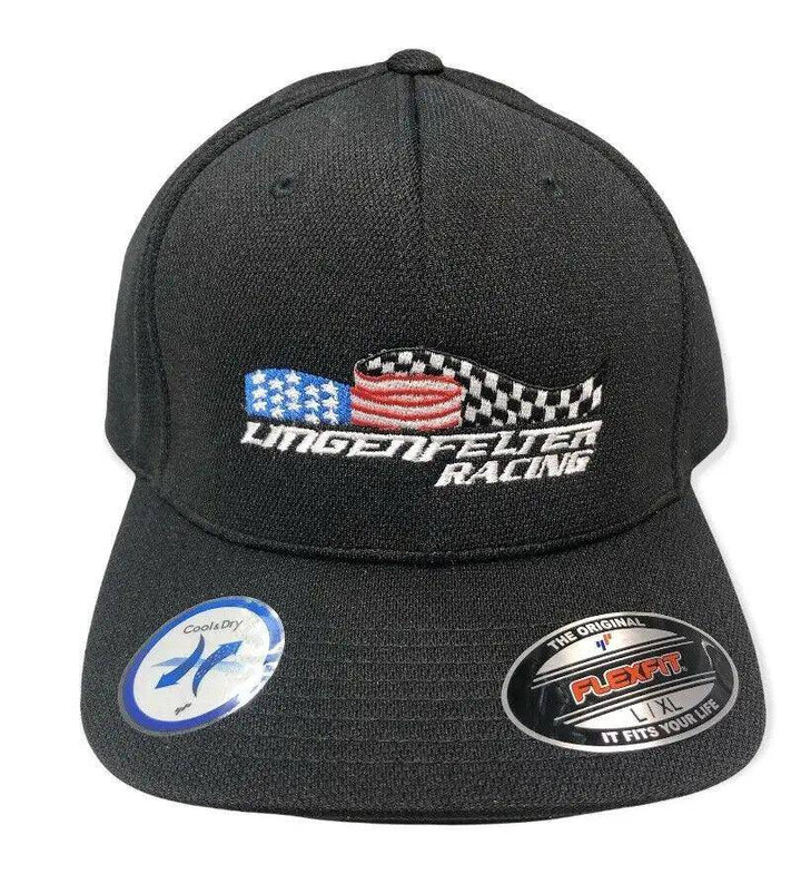 Lingenfelter Racing Flexfit Hat - Black - Team Lingenfelter