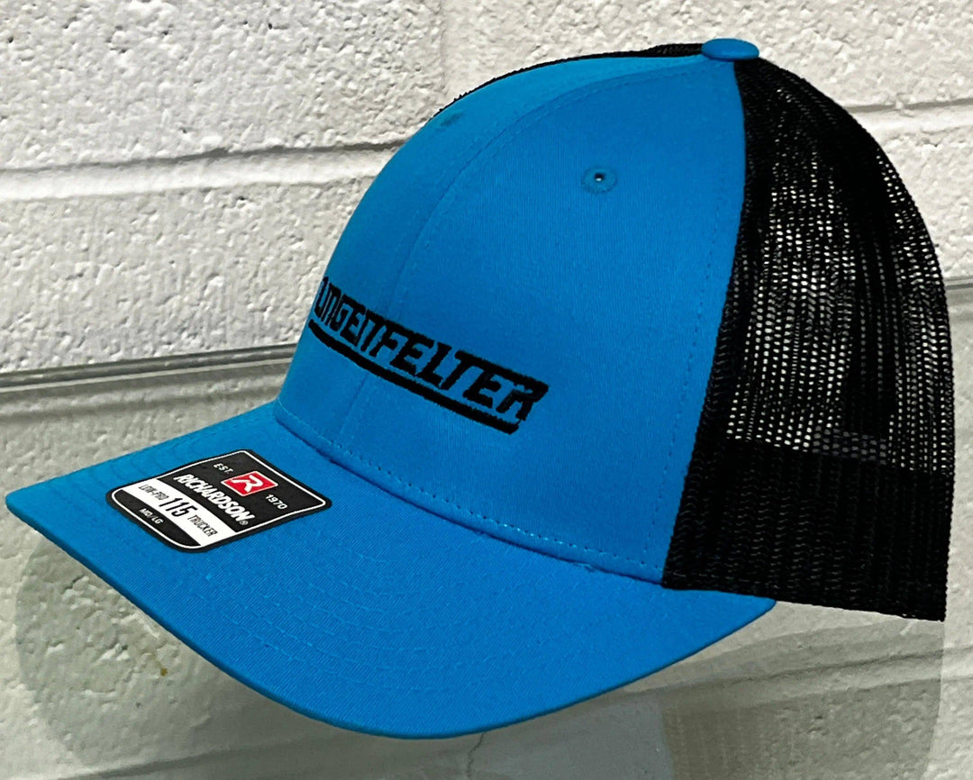 Lingenfelter Snap Back Hat Cyan Blue - Team Lingenfelter