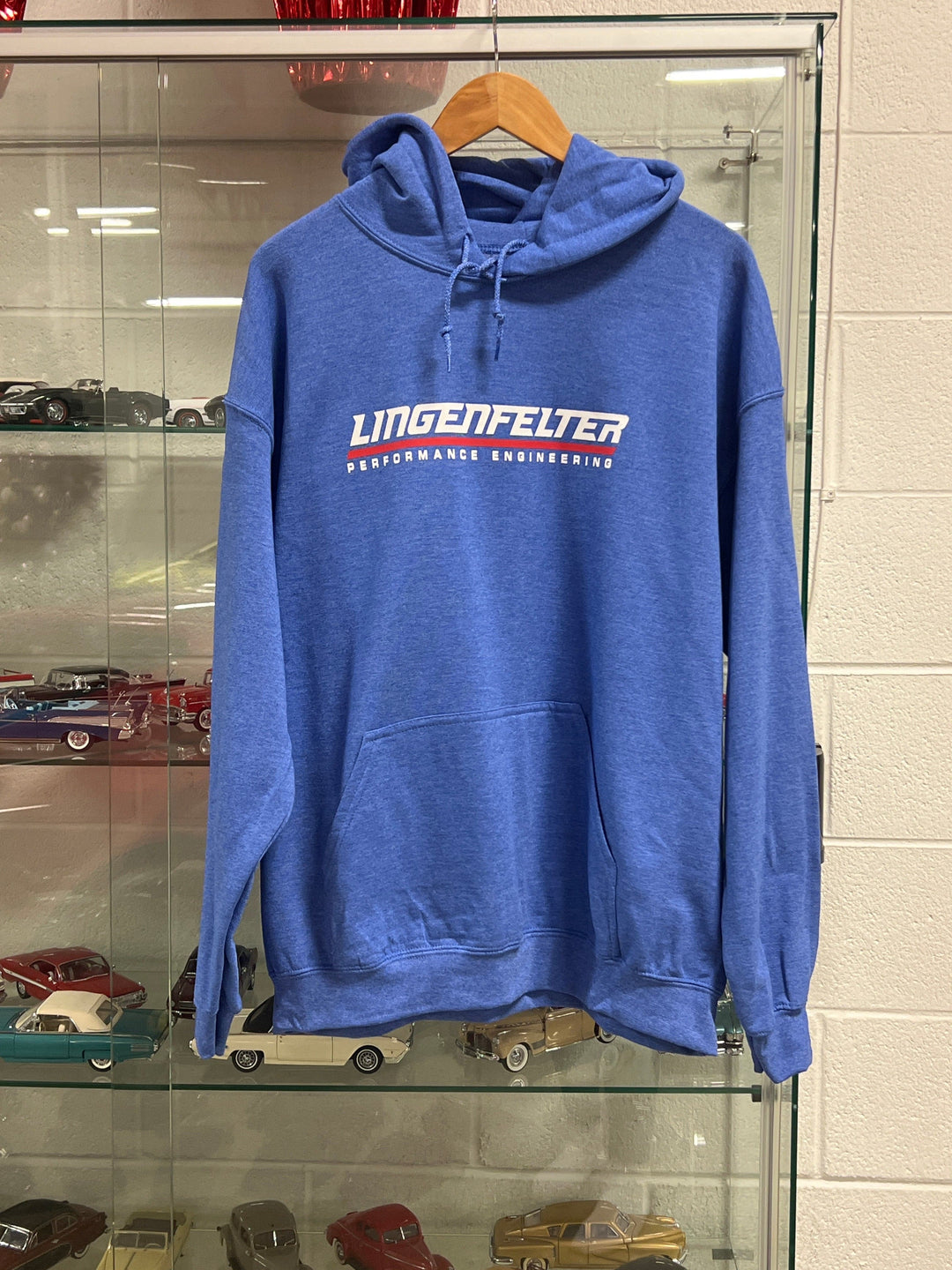 LPE Hoodie - Heathered Royal - Clothing Shoes &