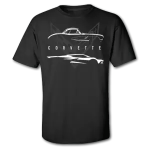 Corvette Classic and Current Tee cruisin